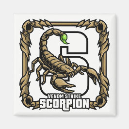 Íman S is for Scorpion – GTA Style ABC Learning Magnet