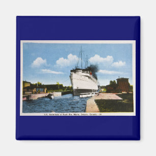 Íman S.S. Assiniboia em Sault Ste. Marie, Ontário, CA