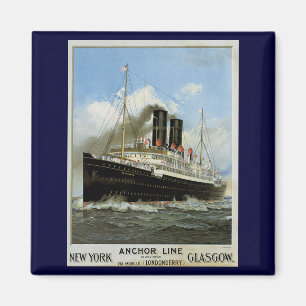 Íman S.S. Caledonia - New York a e de Glasgow
