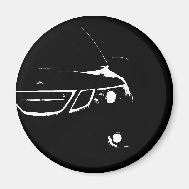 Íman Saab 9-3 Aero Magnet (Frente)