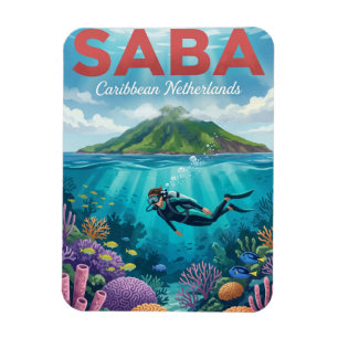 Íman Saba Caribe Neerlandês