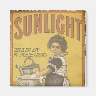 Íman Sabão da luz solar - 1873
