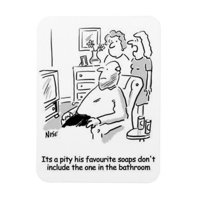 Íman Sabões de TV favoritos (Vertical)