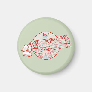 Íman Sabor de peixe engraçado para o atum com goma de m