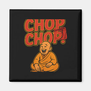 Íman Sacerdote de Cartoon Humor Chop Arts in a box
