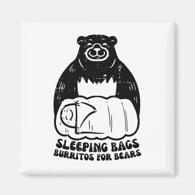 Íman Sacolas de Dormir Burritos Para Urso Caminhadas Di (Frente)