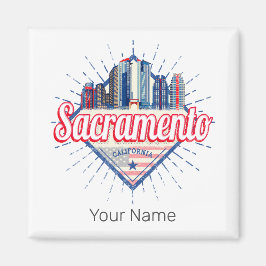 Íman Sacramento California EUA Skyline EUA