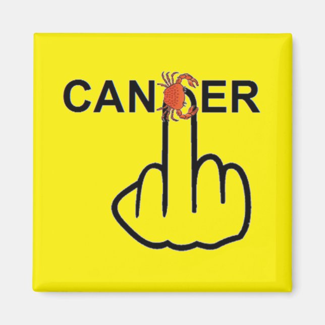 Íman Sacudir Cancer Magnet (Frente)