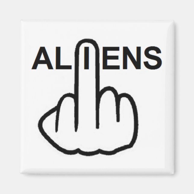 Íman Sacudir de Aliens do Magnet (Frente)