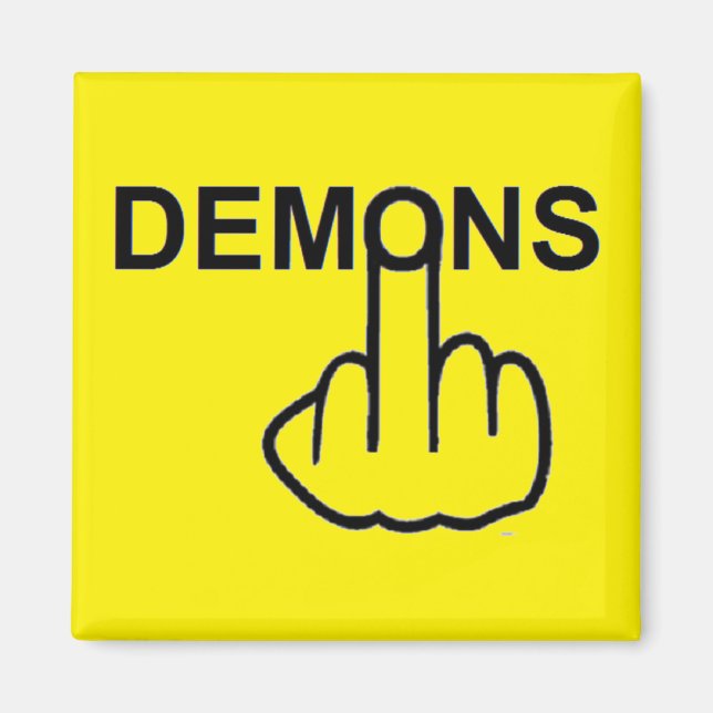 Íman Sacudir de demônios do Magnet (Frente)