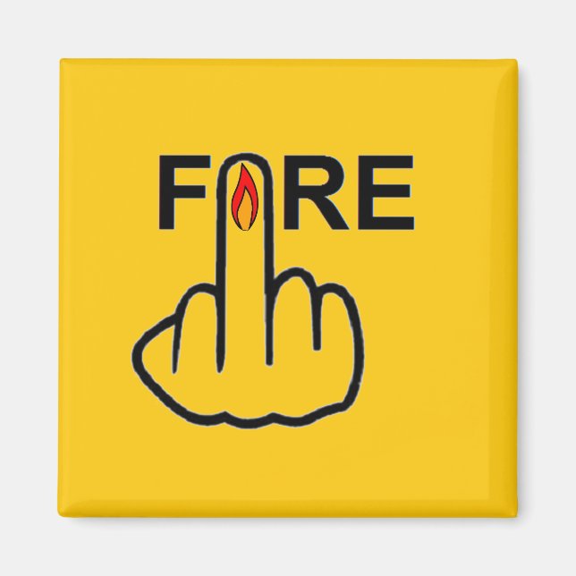 Íman Sacudir de Incêndio do Magnet (Frente)