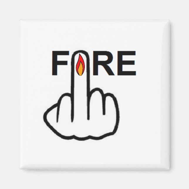 Íman Sacudir de Incêndio do Magnet (Frente)