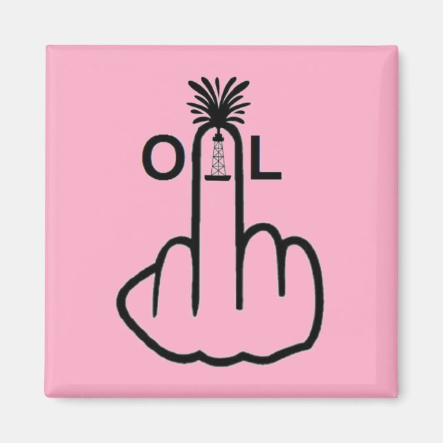 Íman Sacudir De Óleo De Magnet (Frente)