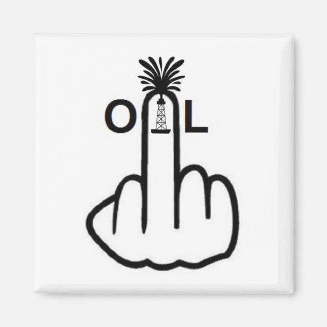 Íman Sacudir De Óleo De Magnet (Frente)