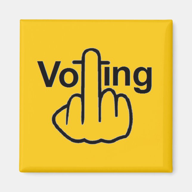 Íman Sacudir de Votação do Magnet (Frente)