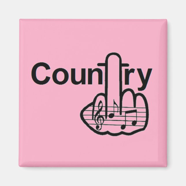 Íman Sacudir do Magnet Country (Frente)