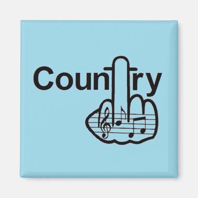 Íman Sacudir do Magnet Country (Frente)