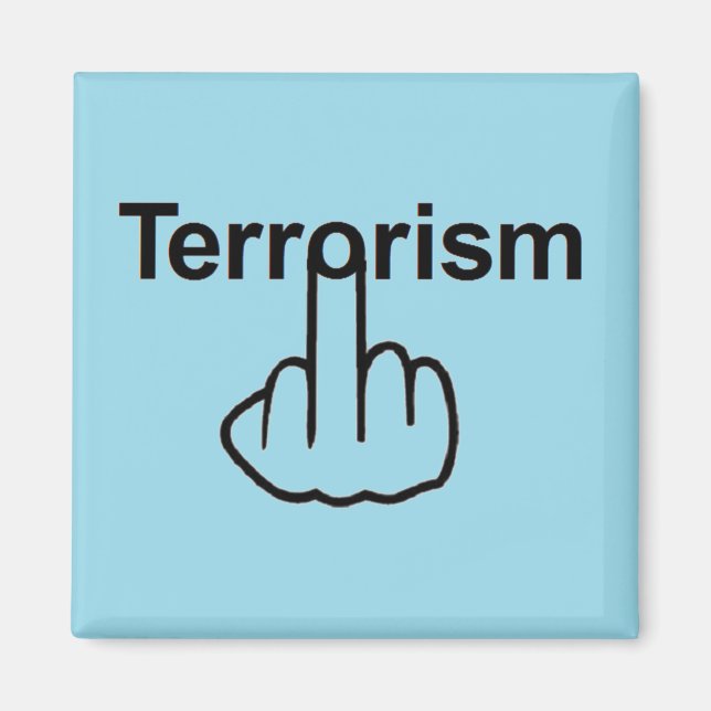Íman Sacudir do Terrorismo do Magnet (Frente)