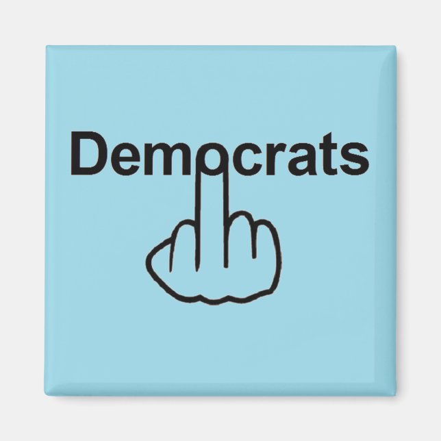 Íman Sacudir dos Democratas do Magnet (Frente)