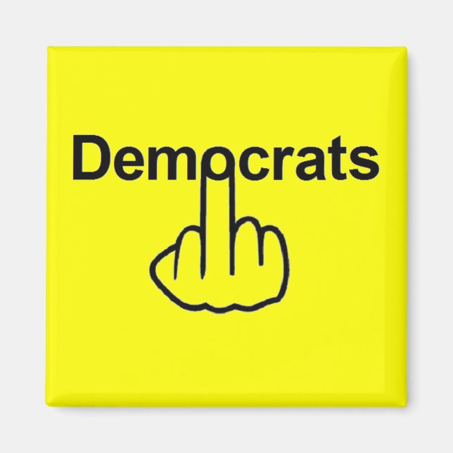 Íman Sacudir dos Democratas do Magnet (Frente)