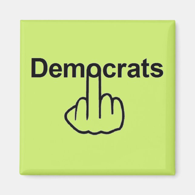 Íman Sacudir dos Democratas do Magnet (Frente)