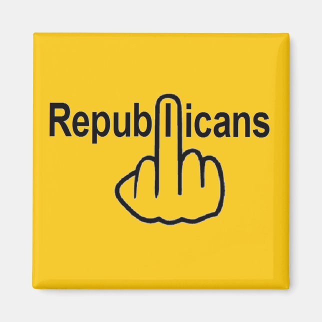 Íman Sacudir dos Republicanos do Magnet (Frente)