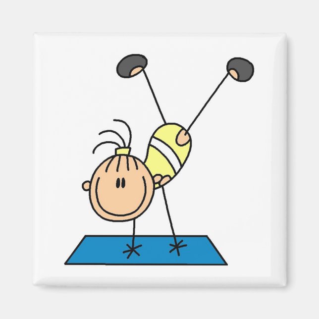 Íman Sacudir e presentes para a Stick Girl (Frente)