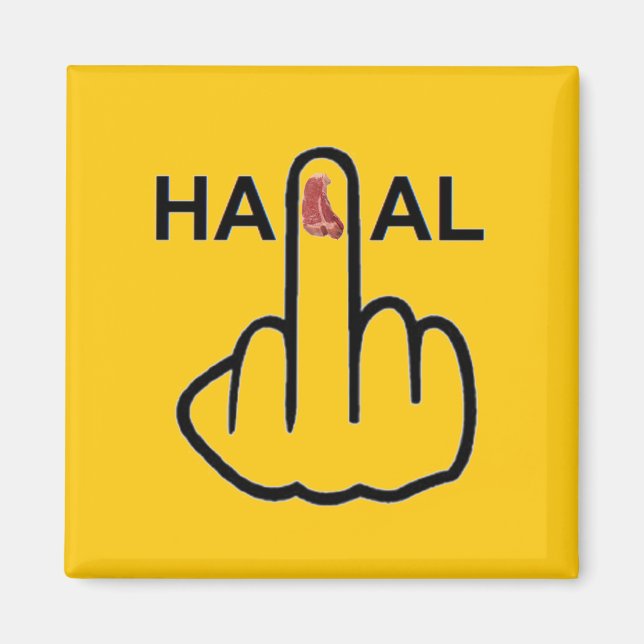 Íman Sacudir Halal do Magnet (Frente)
