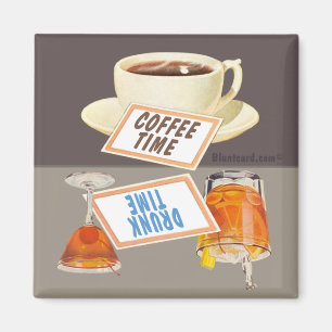 Íman sacudir ímã de tempo do café