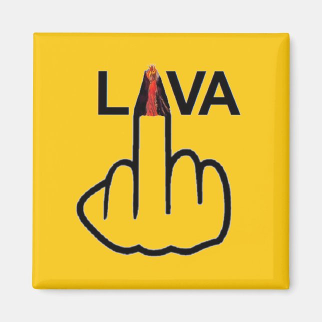 Íman Sacudir Magnet Lava (Frente)