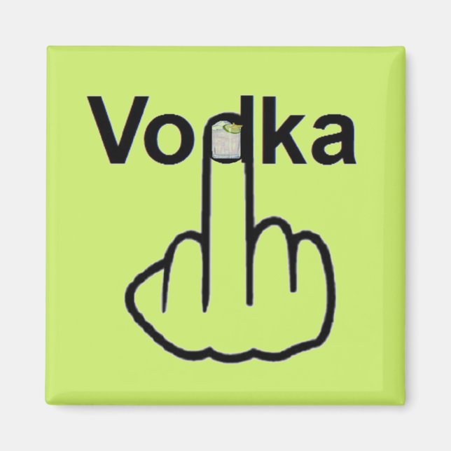 Íman Sacudir Magnet Vodka (Frente)