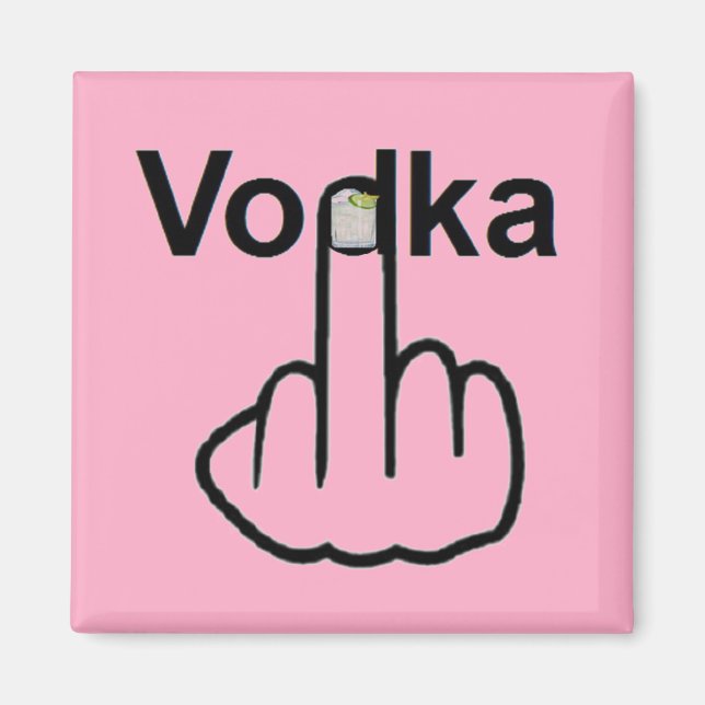 Íman Sacudir Magnet Vodka (Frente)