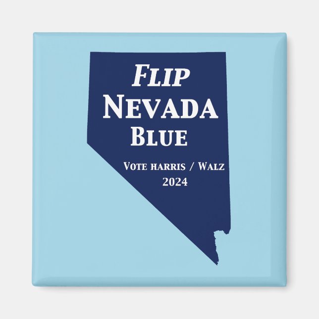 Íman Sacudir Nevada Blue em 2024 (Frente)