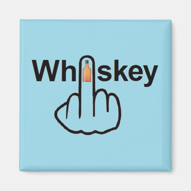 Íman Sacudir Whiskey do Magnet (Frente)
