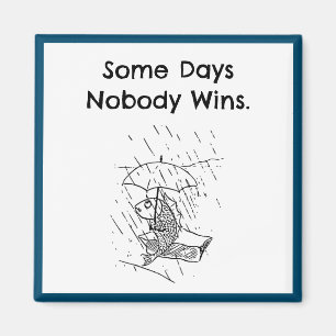 Íman Sad Cartoon Fish Ruim Day Simpatia