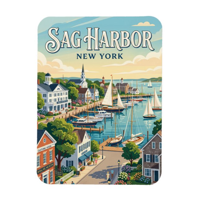Íman Sag Harbor, Nova York (Vertical)