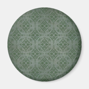 Íman Sage Rústico Verde e Damasco de Pewter