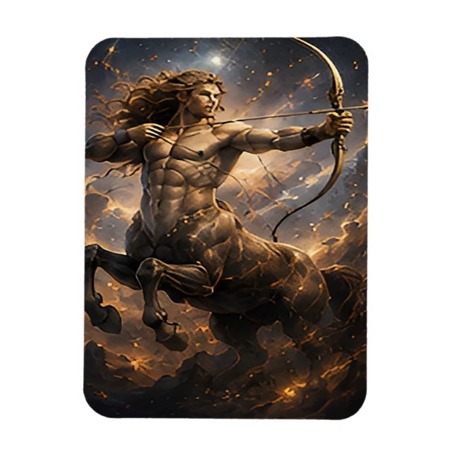 Íman Sagitário Zodíaco Arqueiro Celestial Astrologia Sí (Vertical)