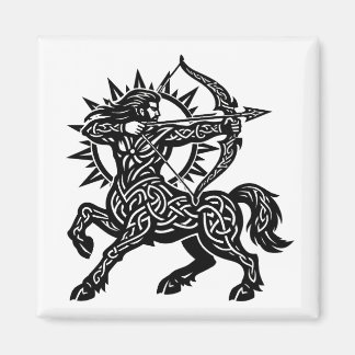 Íman Sagittarius Centaur Archer — Mythic Zodiac Inkwork