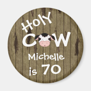 Íman Sagrada e Engraçada vaca Humorada 70, Aniversári