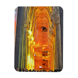 Íman Sagrada Família. Interior. Ver 1.
