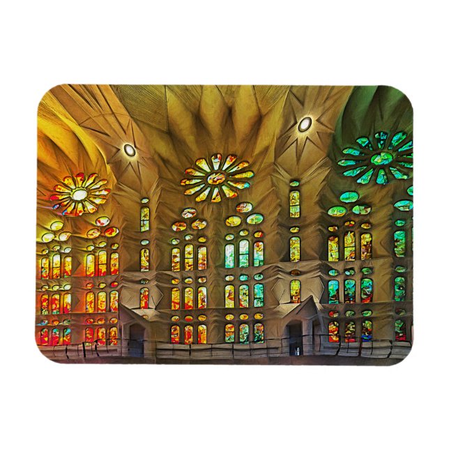 Íman Sagrada Família. Interior. Ver 19. (Horizontal)