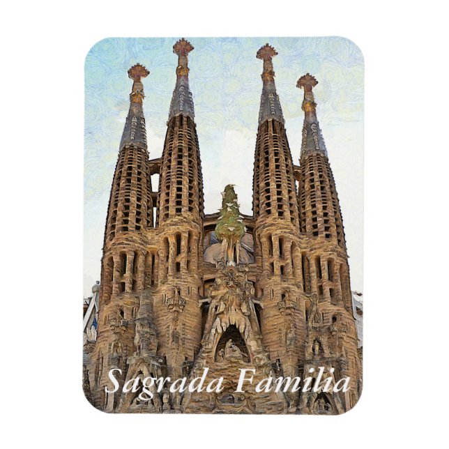 Íman Sagrada Família. Ver 3. (Vertical)
