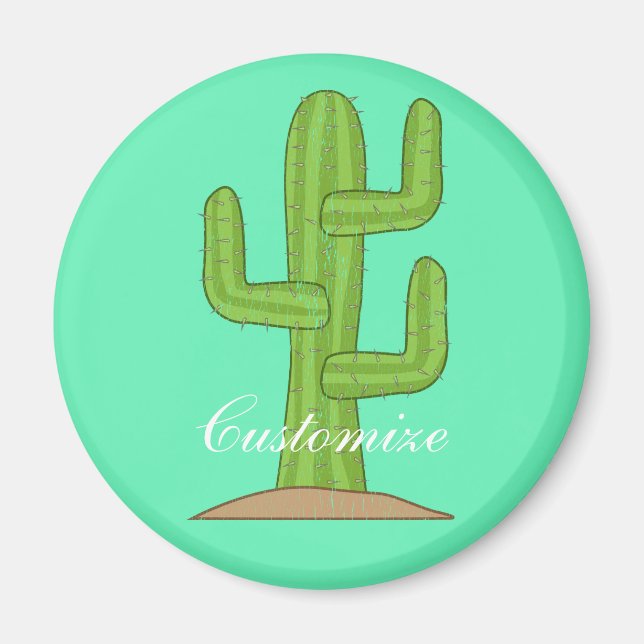 Íman Saguaro Cactus Thunder_Cove (Frente)