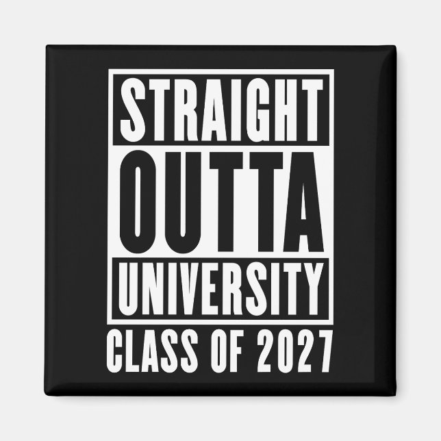 Íman Sai Direto da Universidade Turma de 2027 (Frente)