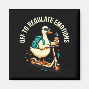 Íman Sai para regular emoções pateta de scooter engraça