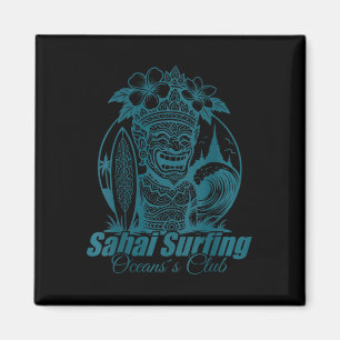 Íman Sai Surfing Tailândia Clube Ocean´s Retro Japonês