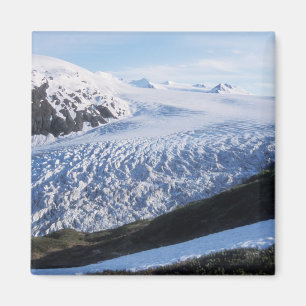 Íman Saia do Glaciar no Parque Nacional do Kenai Fjords