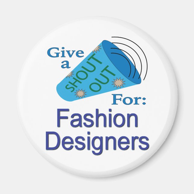 Íman Saída para os Designers de Moda (Frente)