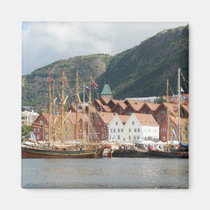 Íman Sailingships no ímã de Bryggen